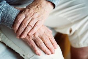 Hands of Elderly Woman in NJ